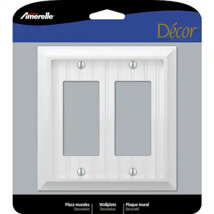 Amerelle Décor Collection Placa murales Decorativo Wallplate Decorative Plaque mural Décoratif