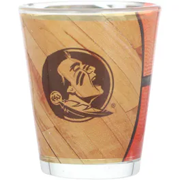 Indigo Falls - Florida State Seminoles 2oz. Basketball Collector Shot Glass - Multicolor