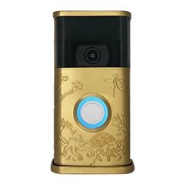 Michael Healy - Coastal Video Doorbell Cover (Ring 2nd Gen) - Satin Brass