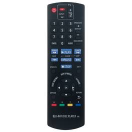 ZdalaMit - Replacement Remote N2QAYB000580 fit for Panasonic BLU-RAY DISC Player DMP-BD75 DMPBD75 DMP-BD75GN DMPBD75GN - Black