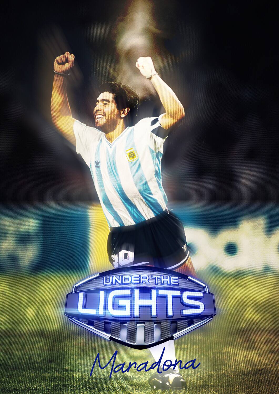 Front. Under The Lights: Maradona   - DVD.