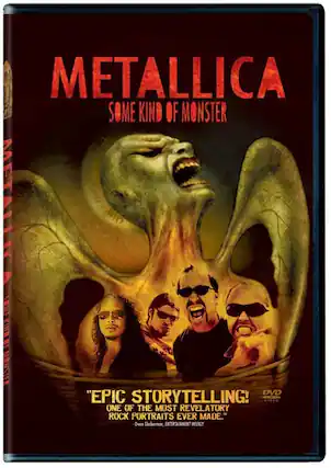 Front. Metallica - Some Kind of Monster - DVD.