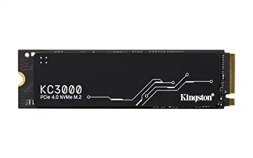 KC3000 PCIe 4.0 NVMe M.2 Kingston