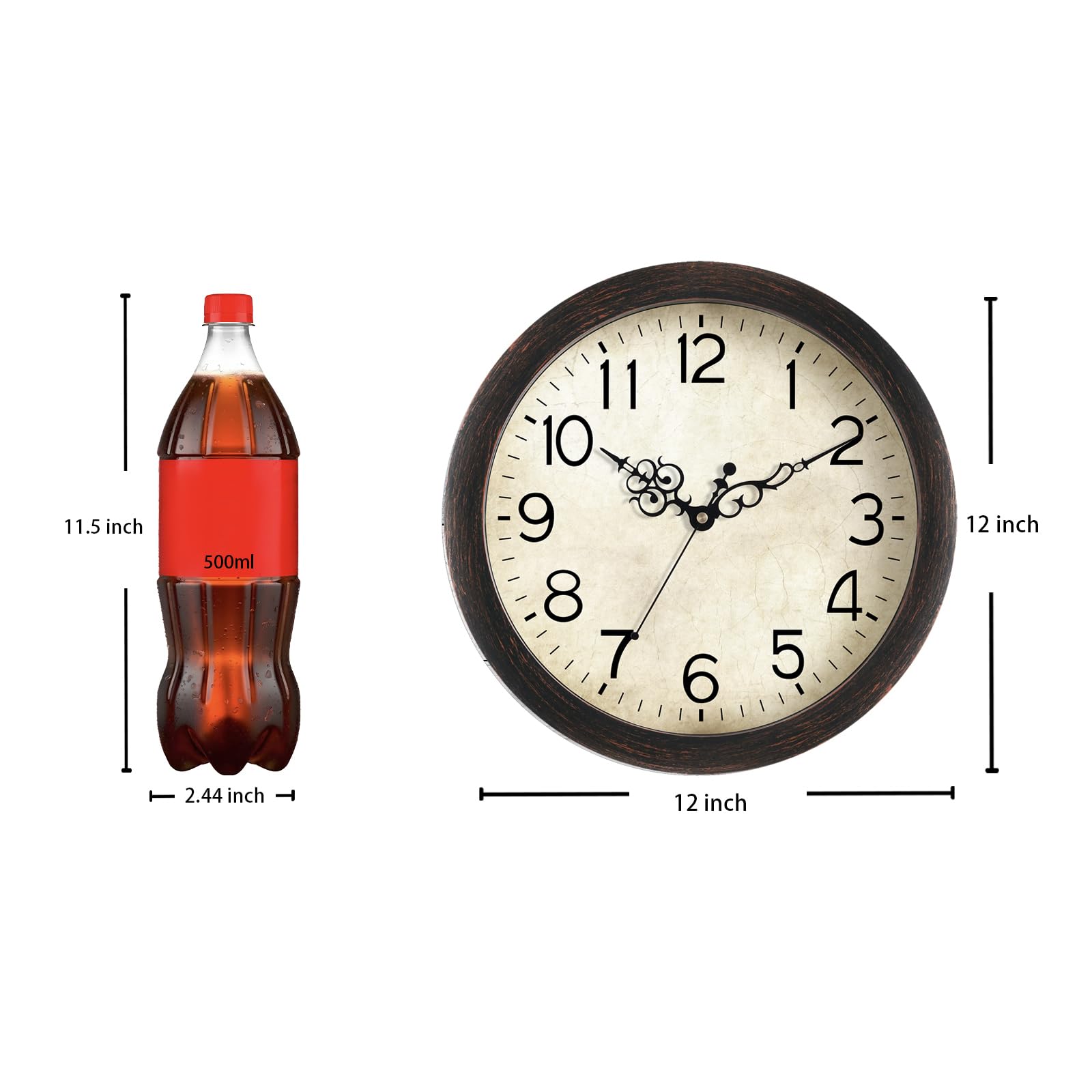 11.5 inch  
500ml  
2.44 inch  

12 inch  
12 inch