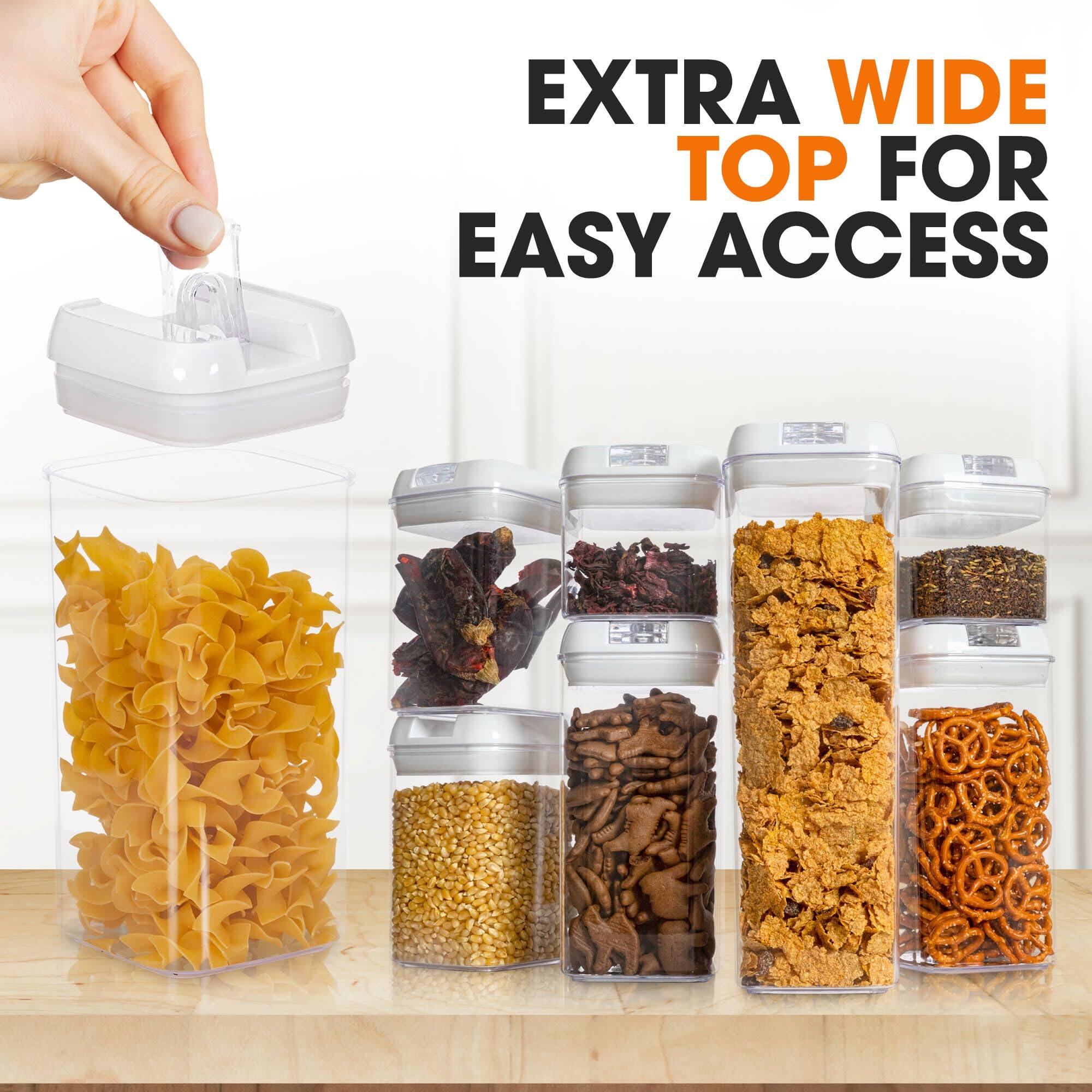EXTRA WIDE TOP FOR EASY ACCESS