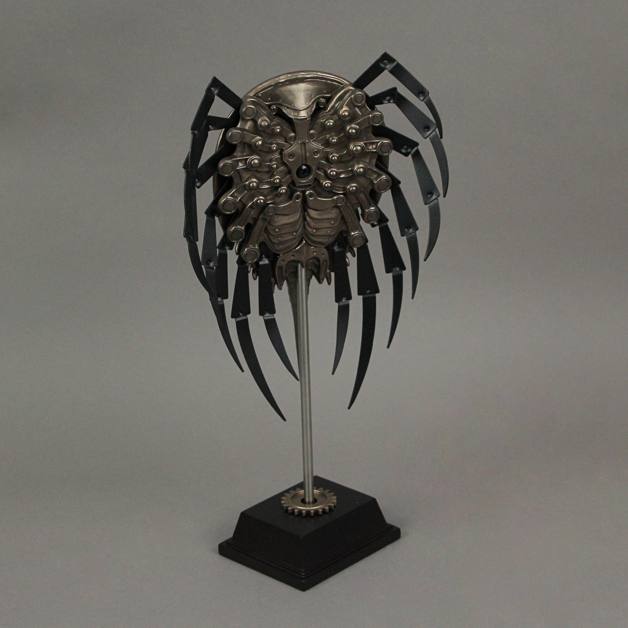 Alt View 2. Veronese Design - 12 Inch Bronzed Finish Steampunk Horseshoe Crab Sculpture Decorative Home Decor - Bronze.