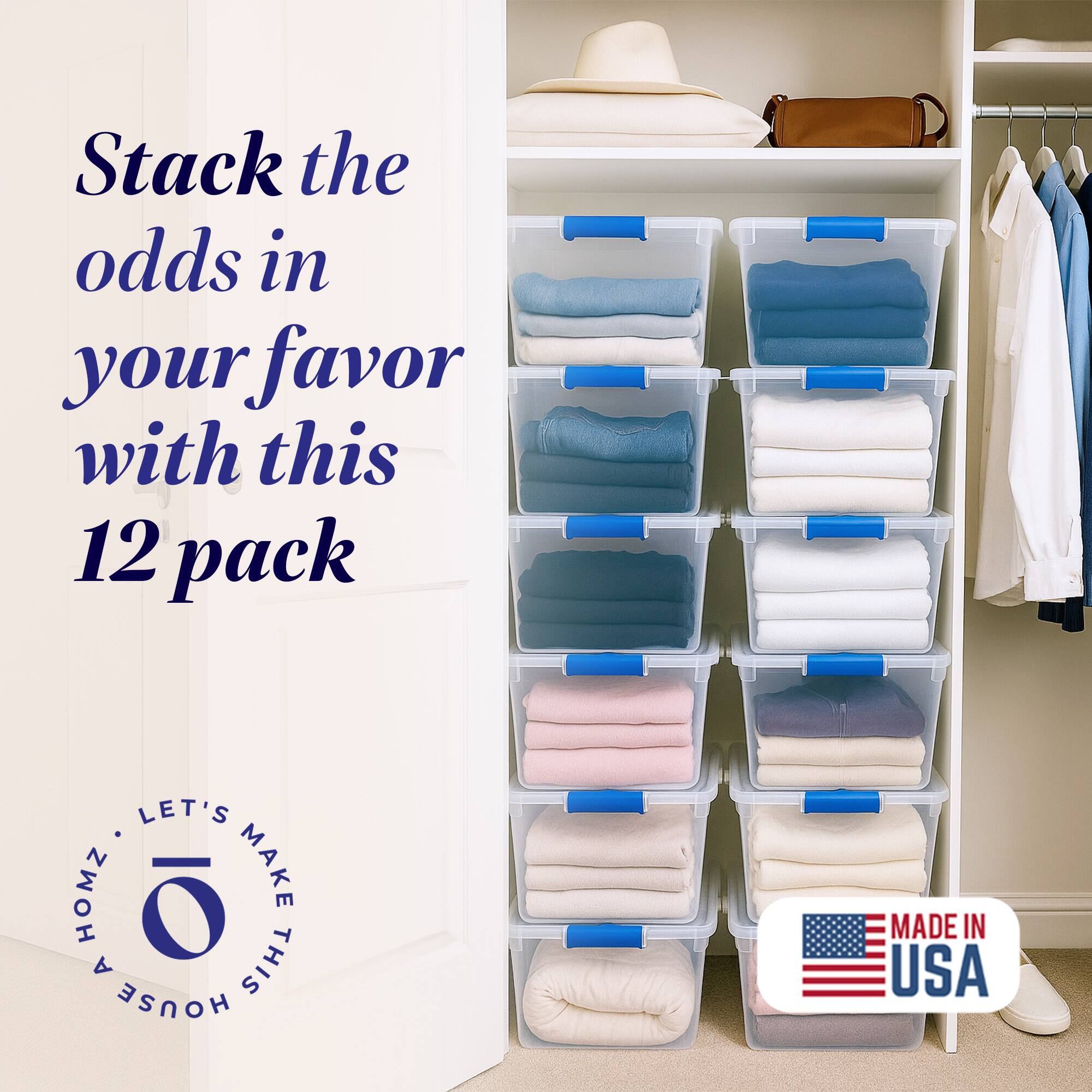 Stack the odds in your favor with this 12 pack

LET'S MAKE THIS HOUSE

MADE IN USA
