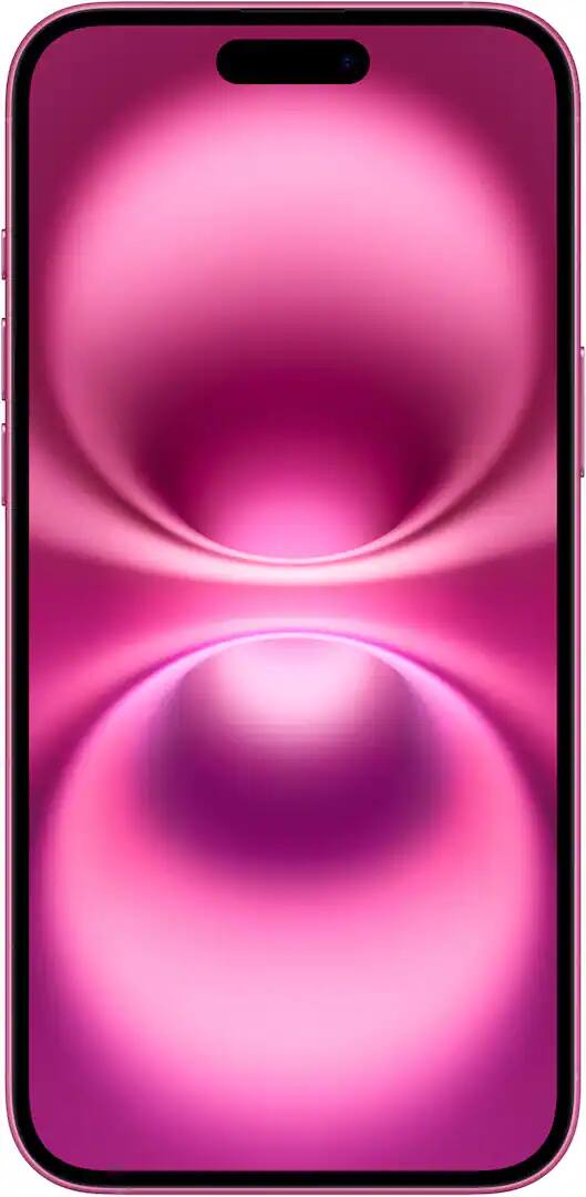 Angle. Apple - Pre-Owned Excellent iPhone 16 Plus 5G 128GB - Apple Intelligence - (Unlocked) - Pink.