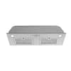 Front. Thor Kitchen - 36 Inch Convertible Range Hood Insert in Stainless Steel - Stainless steel.