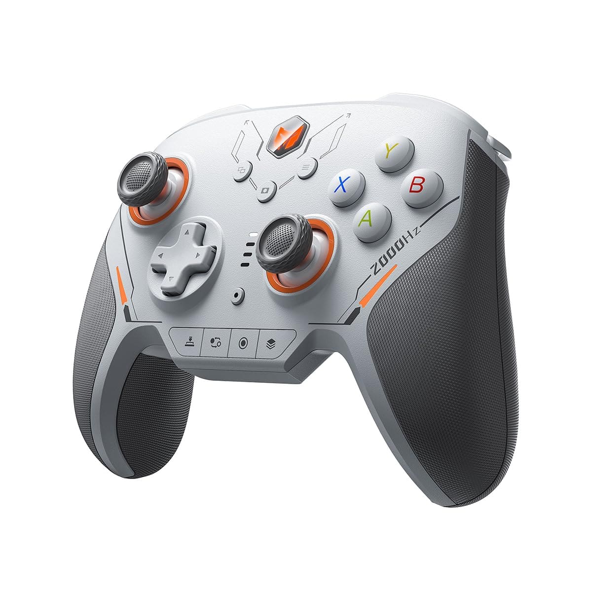 BigBig Won - BLITZ 2 Bluetooth Wireless Controller with TMR Joystick for Switch, PC, Android and iOS - Gray