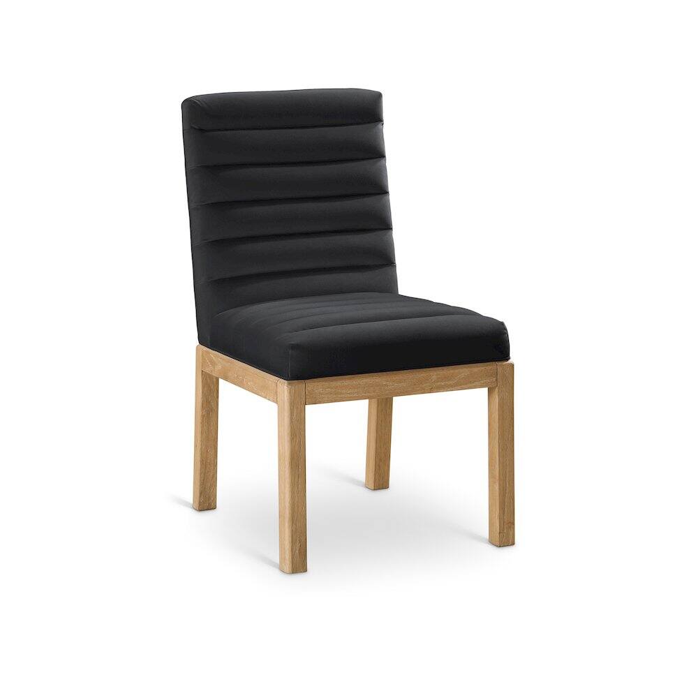 Meridian Furniture - Evelyn Velvet Dining Chair - Black