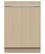 Front. Fisher & Paykel - Built-in Smart Dishwasher with Top Controls, ADA, Panel Ready, 7 Wash Cycles, 14 Place Settings, 44dba, 3 Racks - Panel Ready.