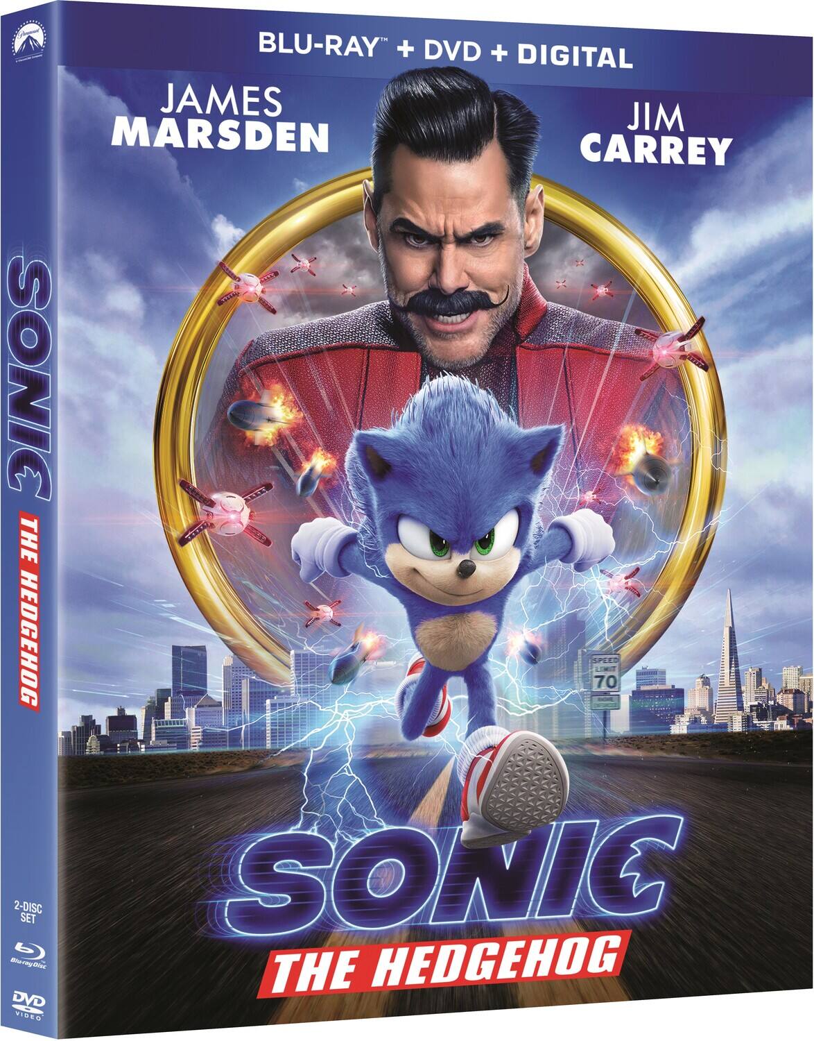 Alt View 1. Sonic the Hedgehog   - BLU-RAY.