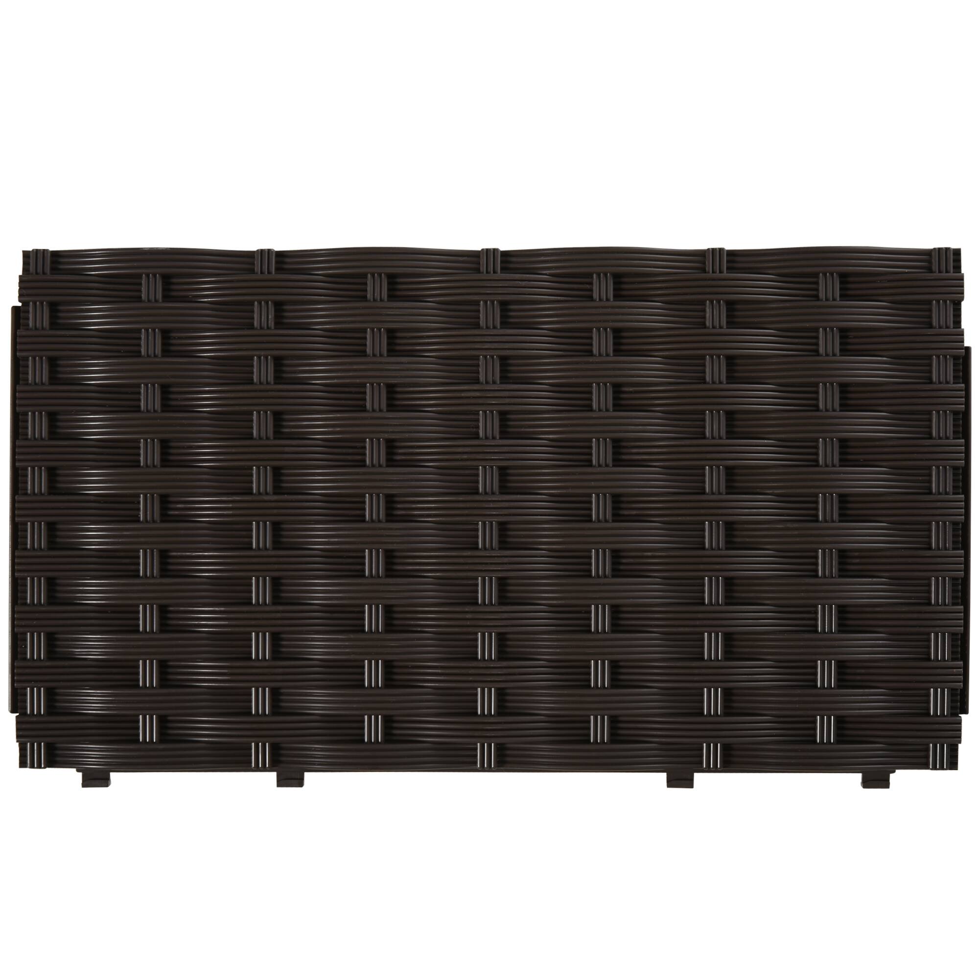 Alt View 7. Outsunny - 1 Piece Raised Garden Bed with Legs, Self-Watering Planter Box Raised Bed to Grow Flowers, Herbs & Vegetables - Brown.