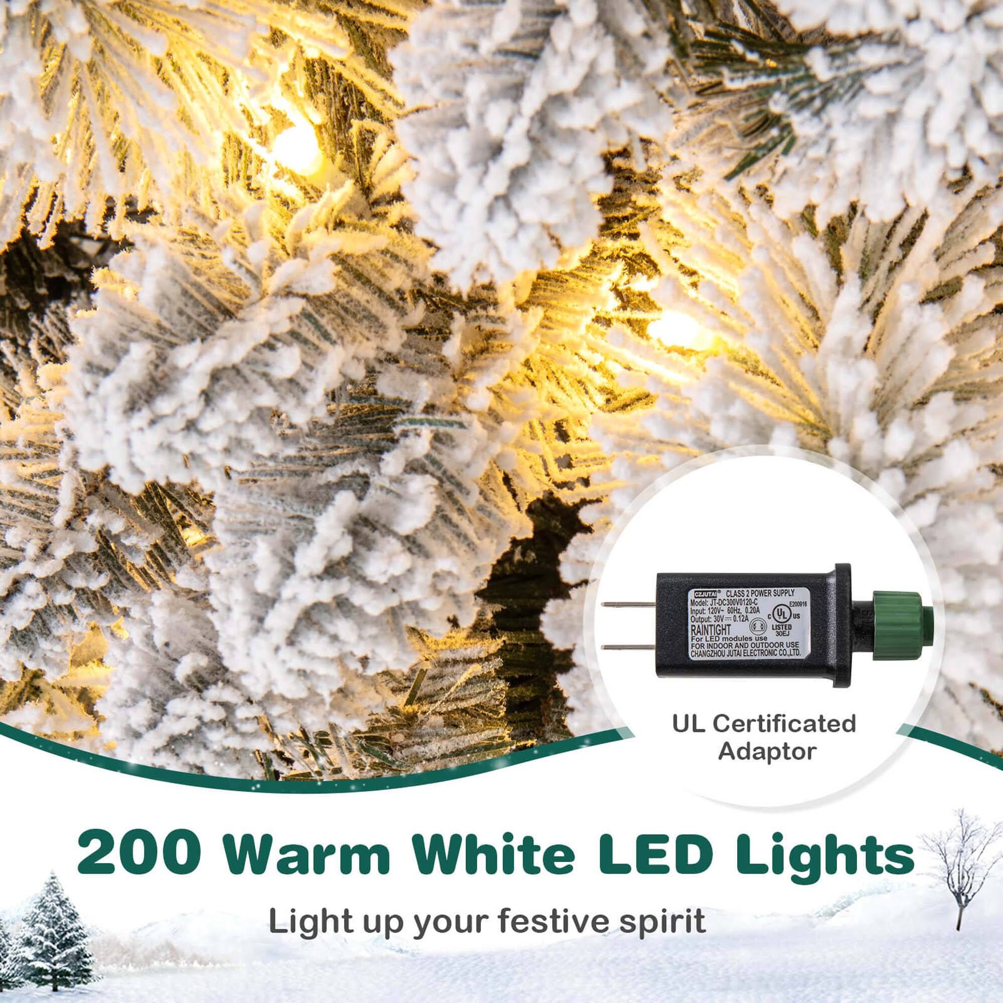 PA CLASS POWER SUPPLY - 130V~110V 1A 100W 118E F 40mA 200 Warm White LED Lights Light up your festive spirit. UL Certificated Adaptor.