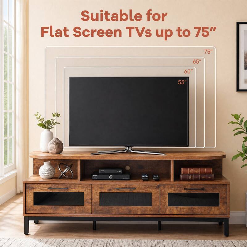 Suitable for Flat Screen TVs up to 75"

75"
65"
60"
55"