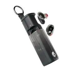 Front. Skullcandy - Method 360 ANC True Wireless Noise Cancelling Earbuds - Black.