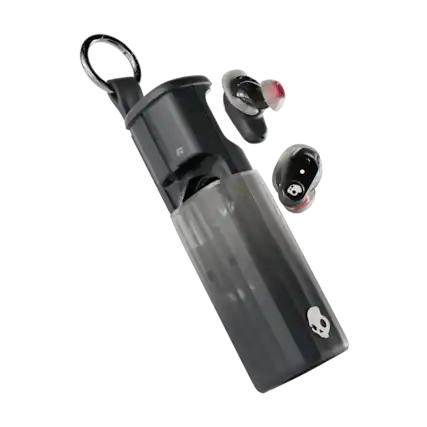 Front. Skullcandy - Method 360 ANC True Wireless Noise Cancelling Earbuds - Black.