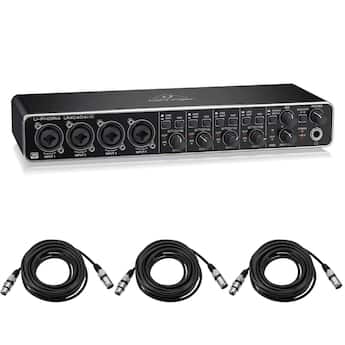 Behringer U PHORIA UMC404HD USB 2.0 Audio/MIDI Interface with Behringer U PHORIA UMC404HD USB 2.0 Audio/MIDI Interface with