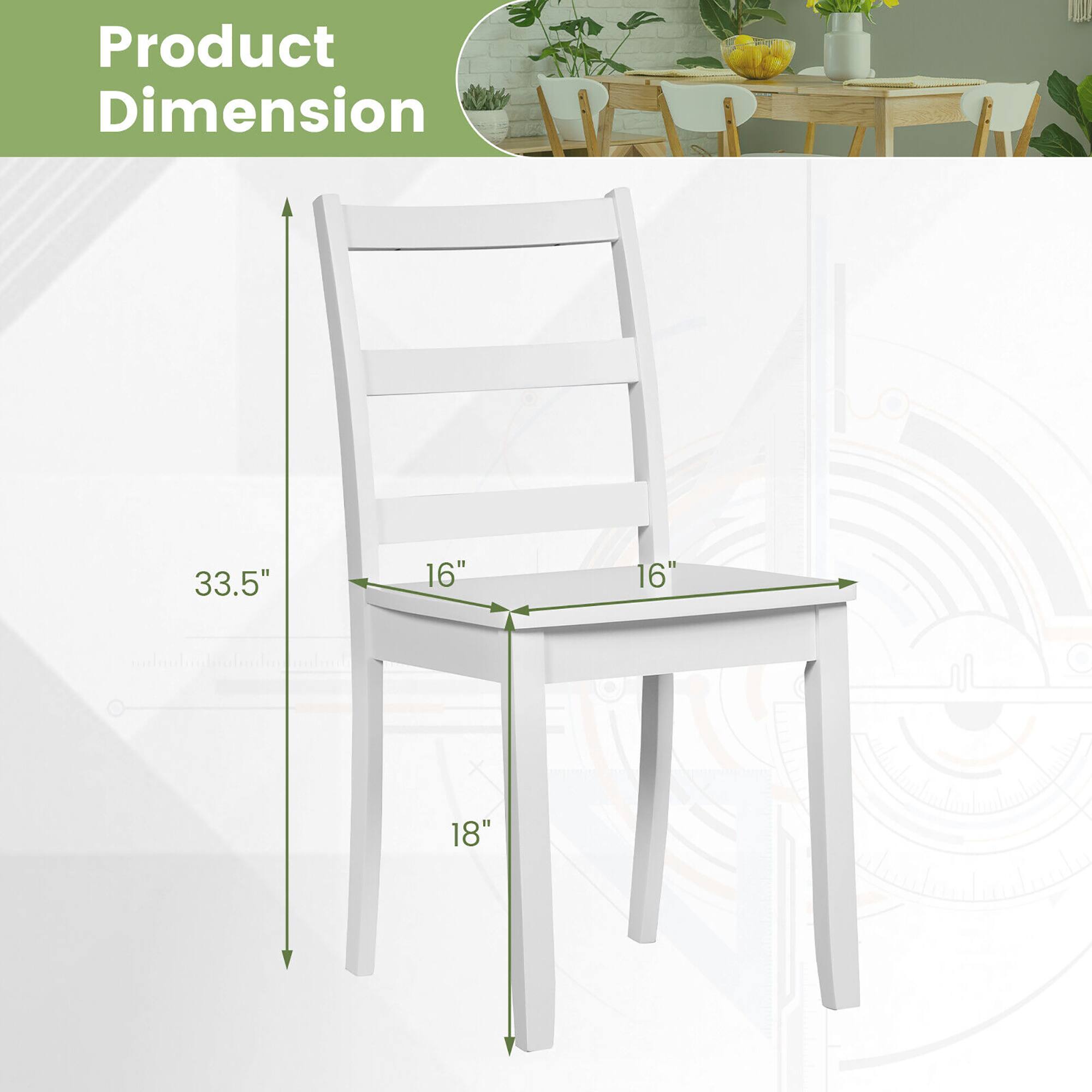 Product Dimension: 33.5" x 16" x 18"