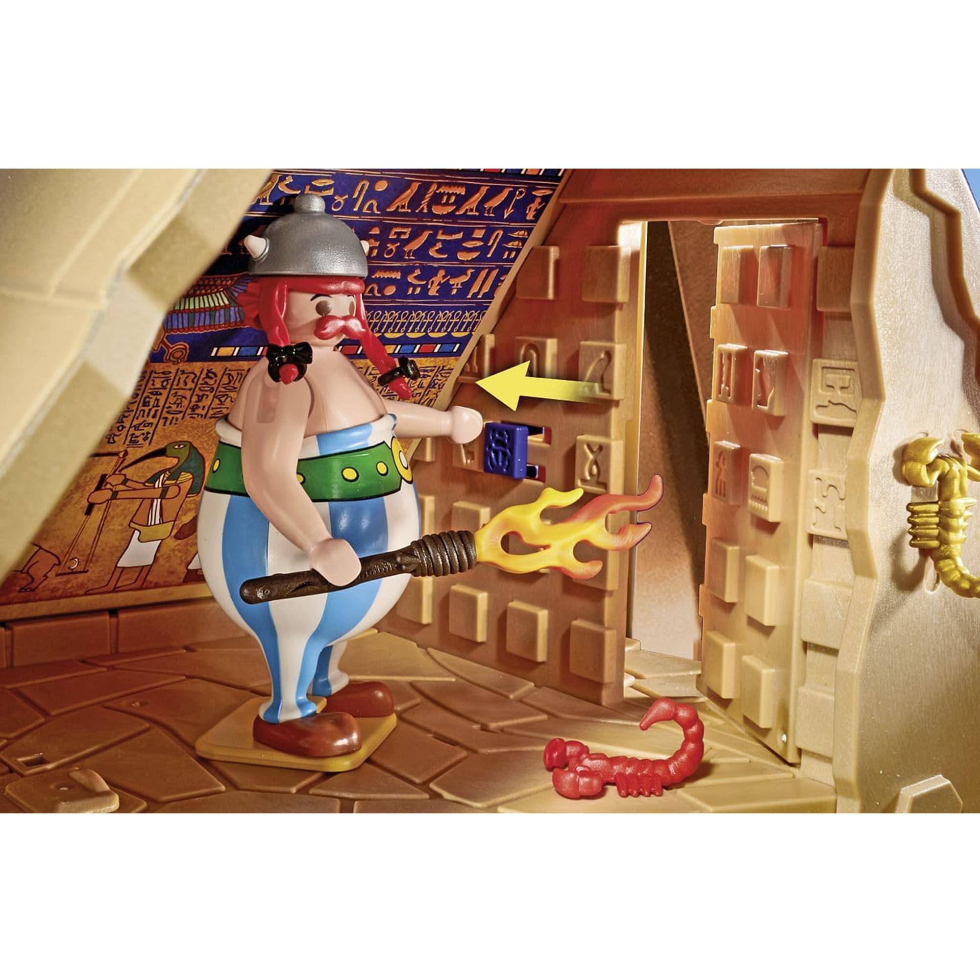 Alt View 2. Playmobil - Playmobil Asterix: Pyramid Of The Pharaoh 93 Piece Building Set - Multi-Colored.