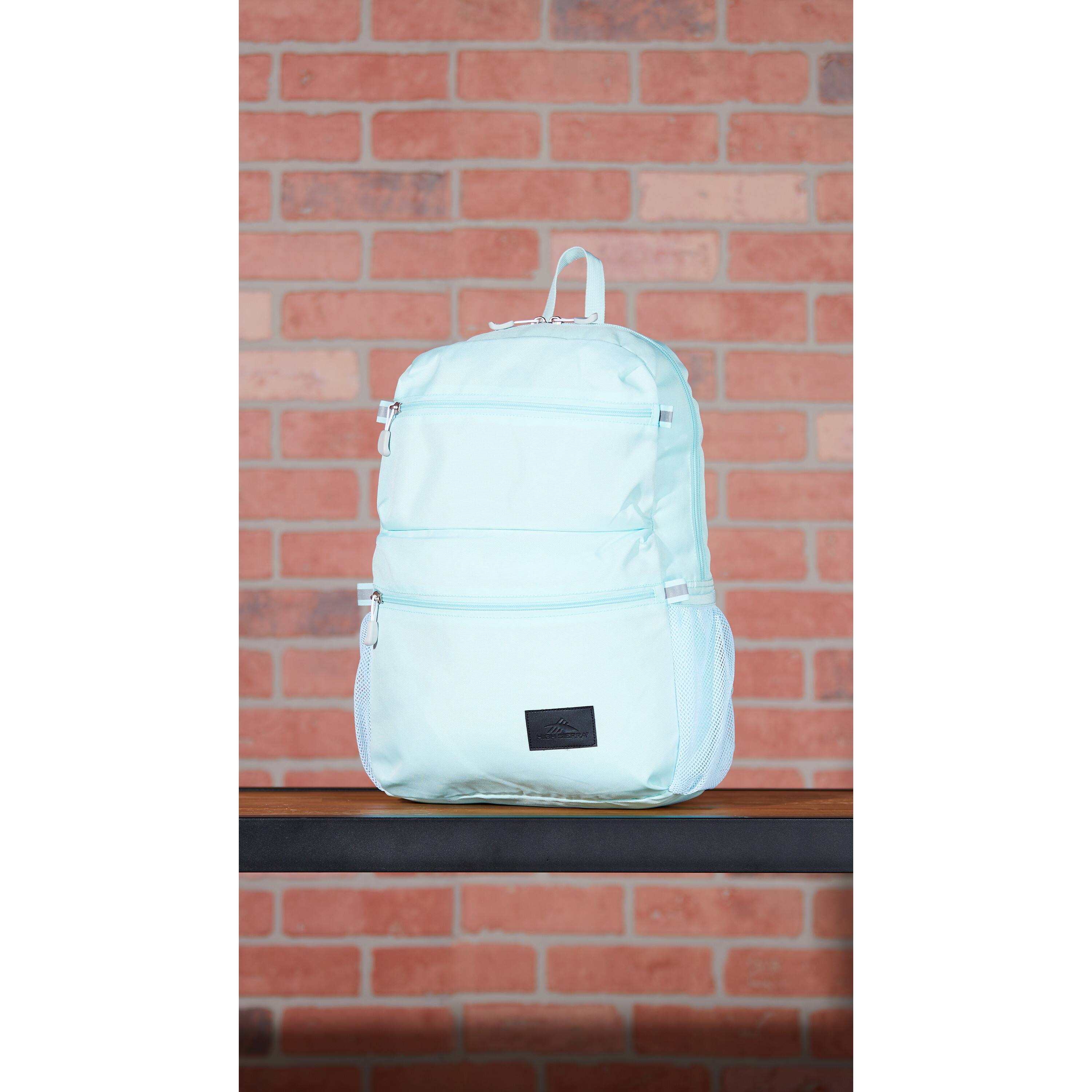 Alt View 1. High Sierra - BTS 2020 Everclass Backpack - Sky Blue.