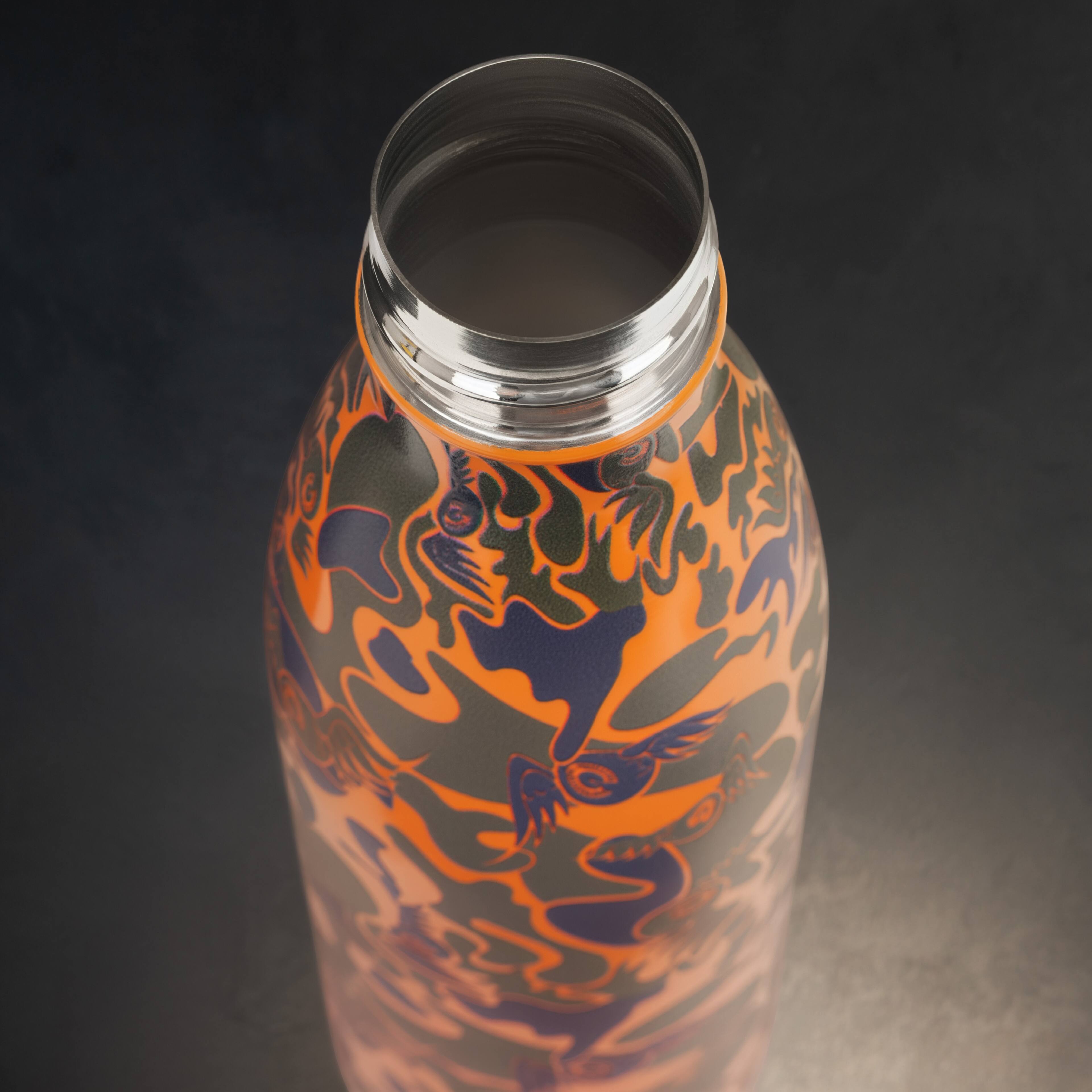 Alt View 1. Von Dutch - 24oz Hydration Double Walled Insulated Stainless Steel Bottle - Camoscope.