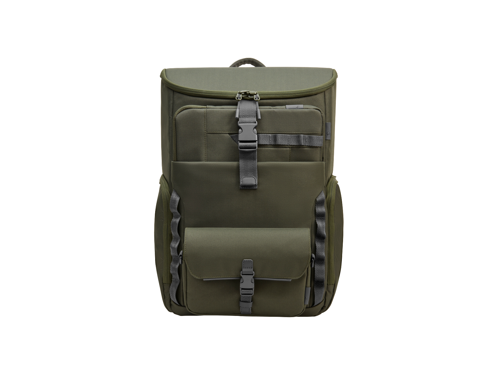 HP - 15.6-inch Modular Laptop Backpack - Gray; Green