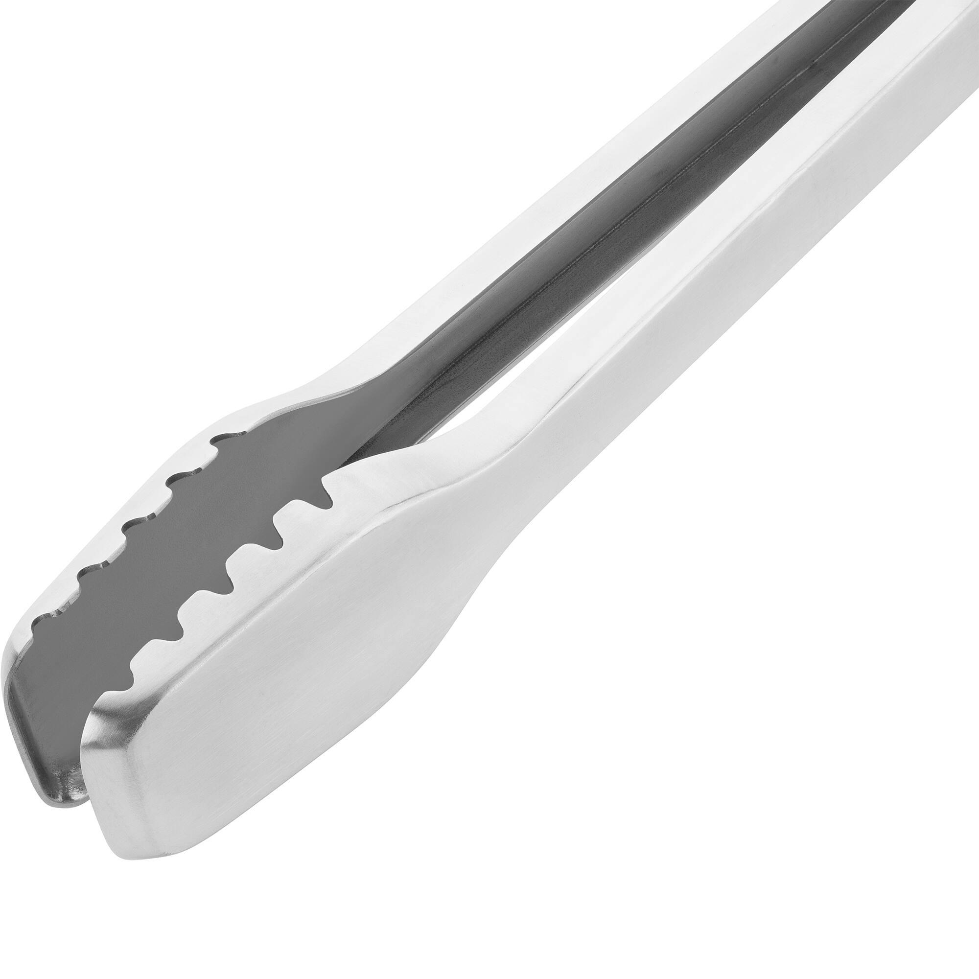 Alt View 5. ZWILLING - ZWILLING BBQ+ 16 inch Triple Rivet Stainless Steel Locking Grill Tongs - Stainless Steel.