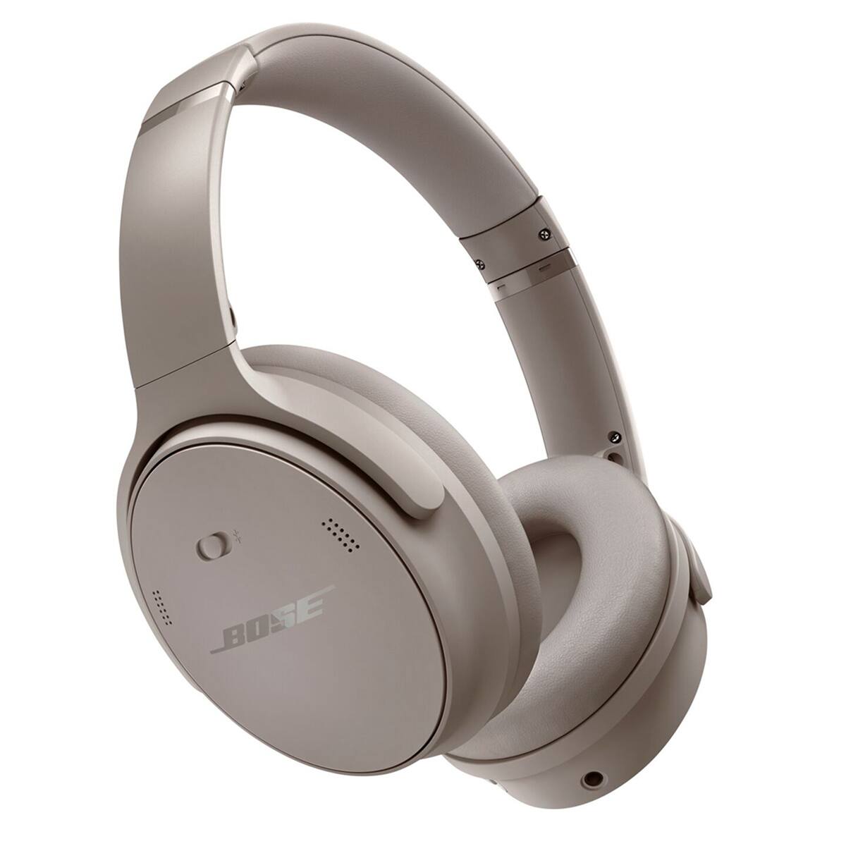 Alt View 4. Bose - Bose QuietComfort Wireless Noise Cancelling Over-Ear Headphones SANDSTONE.