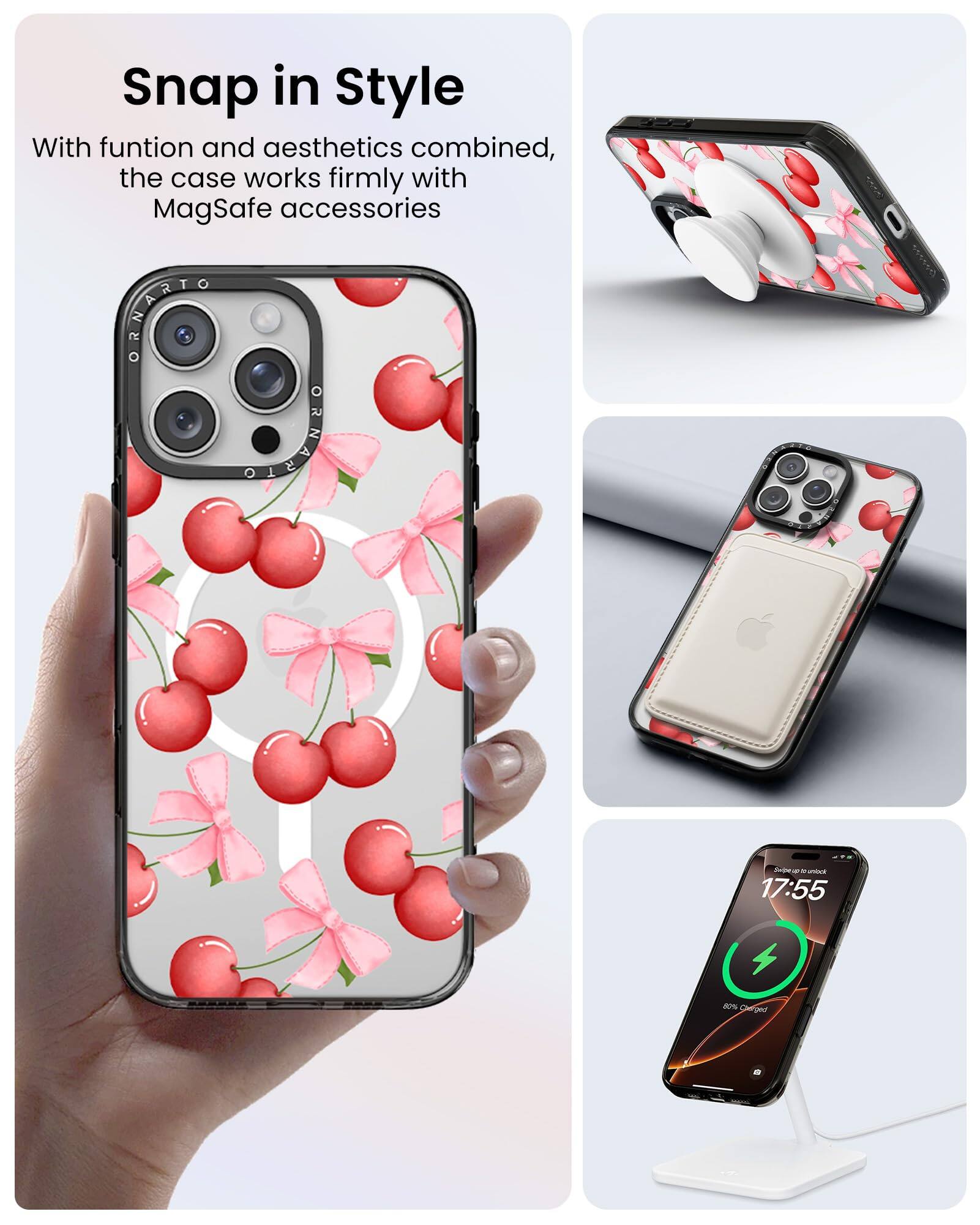 Snap in Style

With function and aesthetics combined, the case works firmly with MagSafe accessories

17:55 - Charged