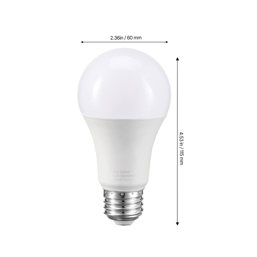 VEVOR Smart Light Bulbs, A19 E26 Smart Bulb That Work with Alexa ...