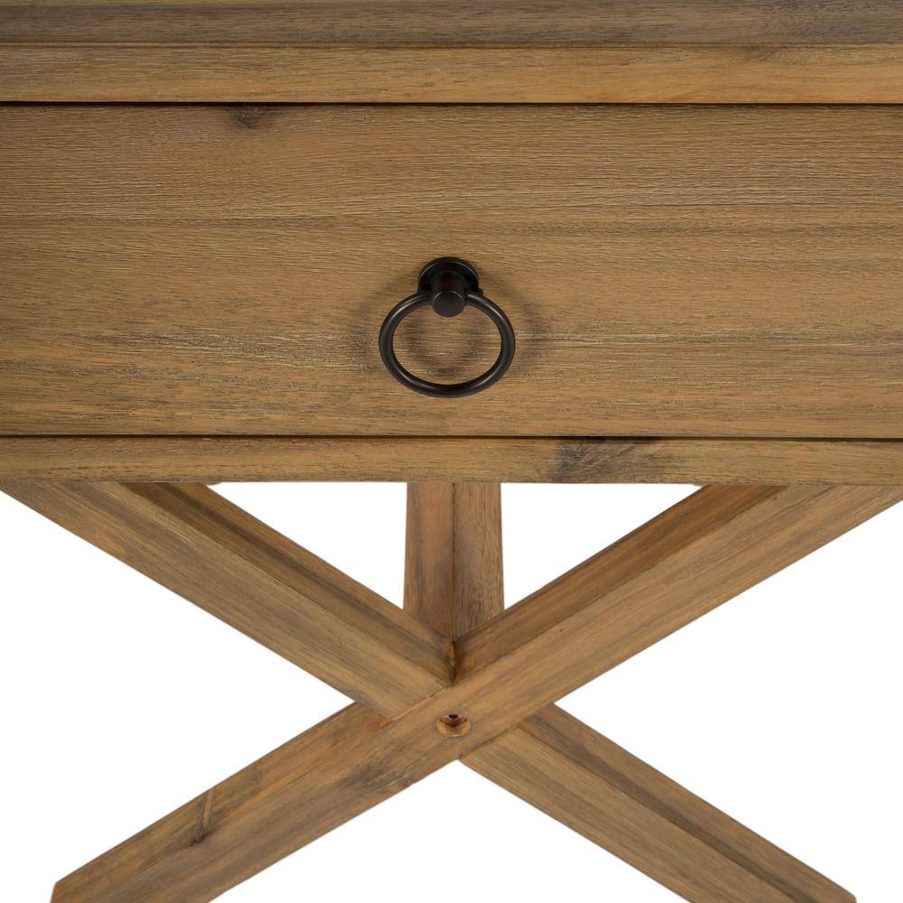 Alt View 7. Butler Specialty - Lark Natural Wood End Table - Light Brown.