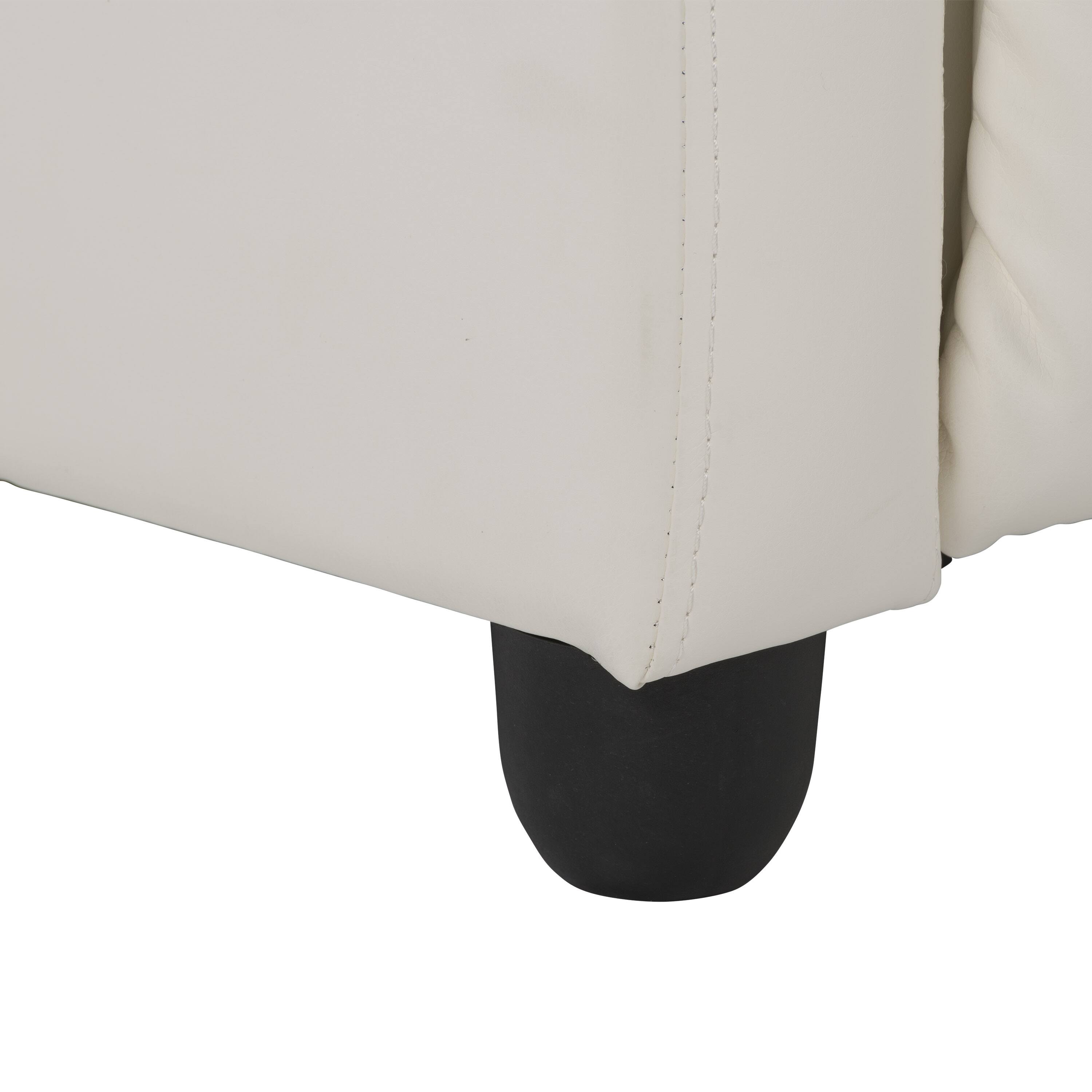 Alt View 18. CorLiving - Oren PU Recliner - White.