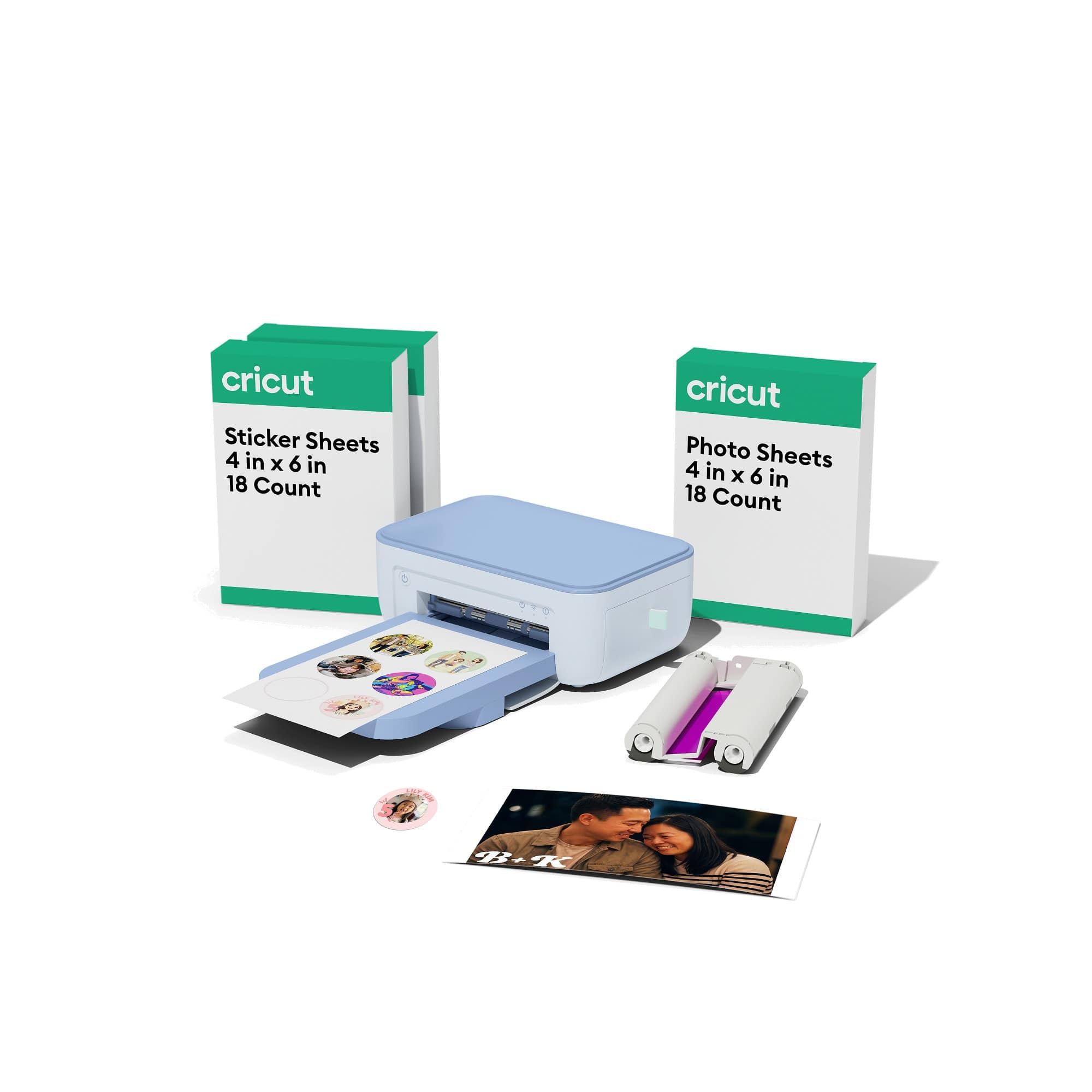 cricut Sticker Sheets 4 in X 6 in 18 Count  
cricut Photo Sheets 4 in X 6 in 18 Count  
LUST-RIM SET  
B+K