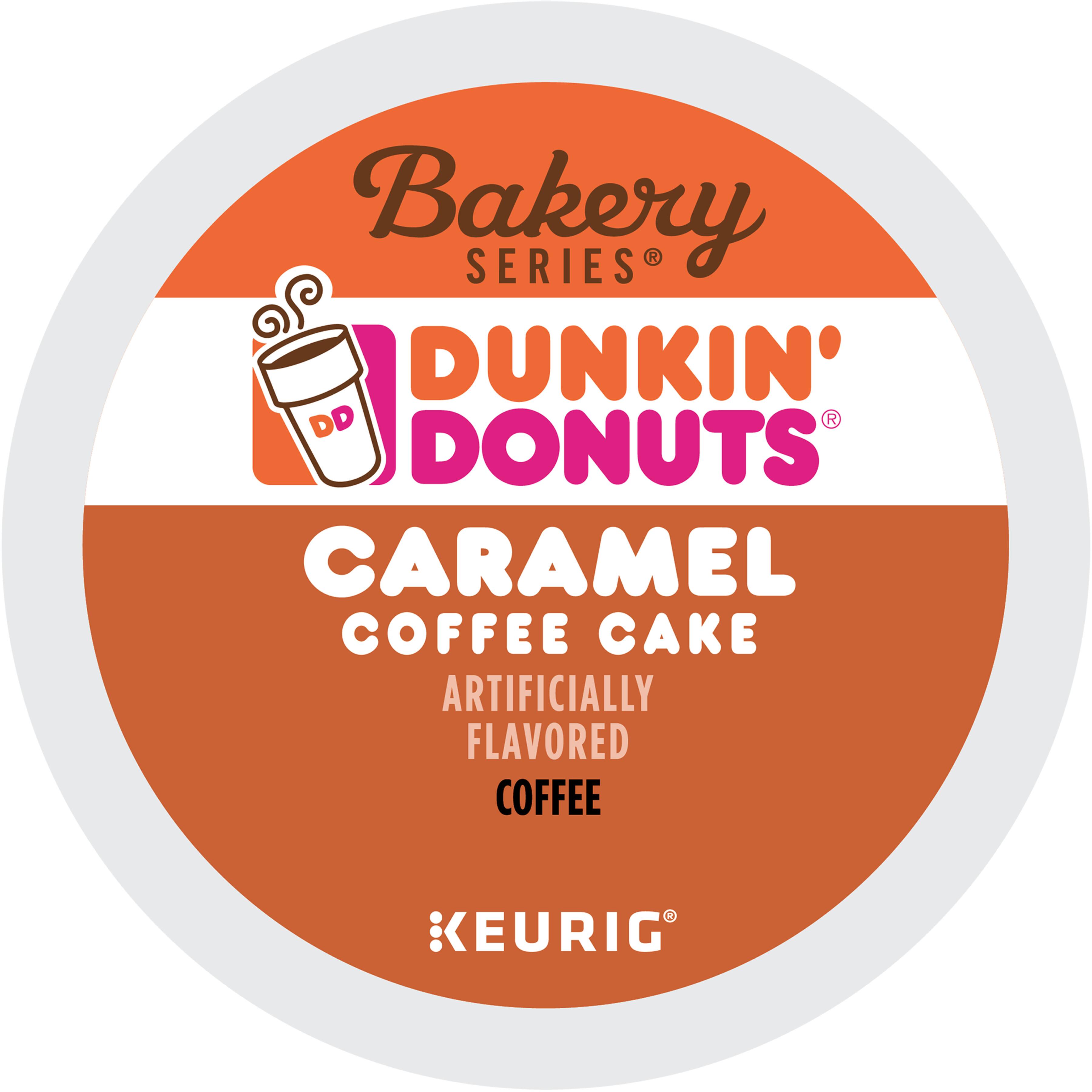Alt View 12. Dunkin' - Caramel Coffee Cake Coffee, Keurig Single Serve K-Cup Pods, Medium Roast, 22 count.
