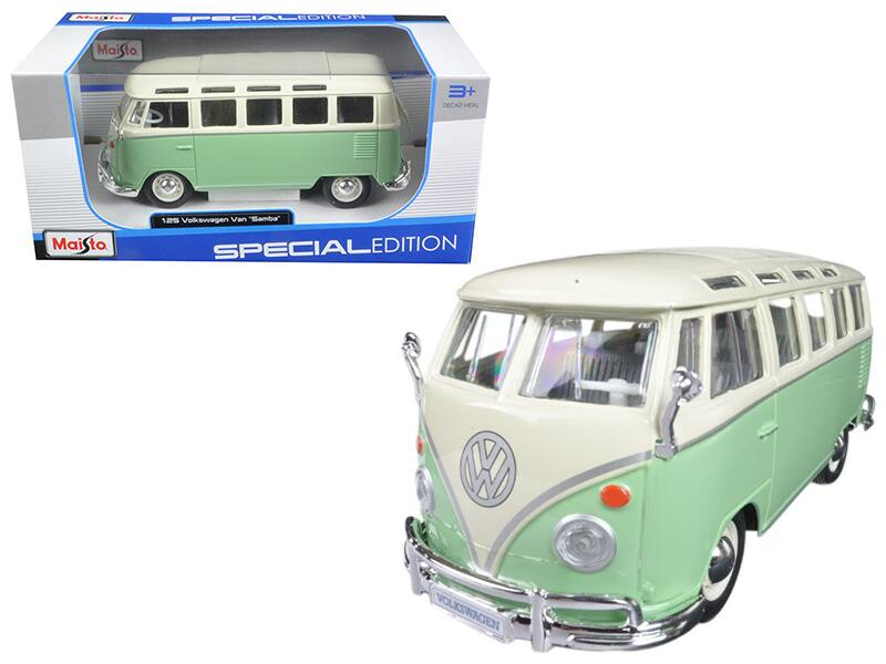 Maisto  
1:25 Volkswagen Van "Samba"  
SPECIAL EDITION  
3+  
DECAS METAL