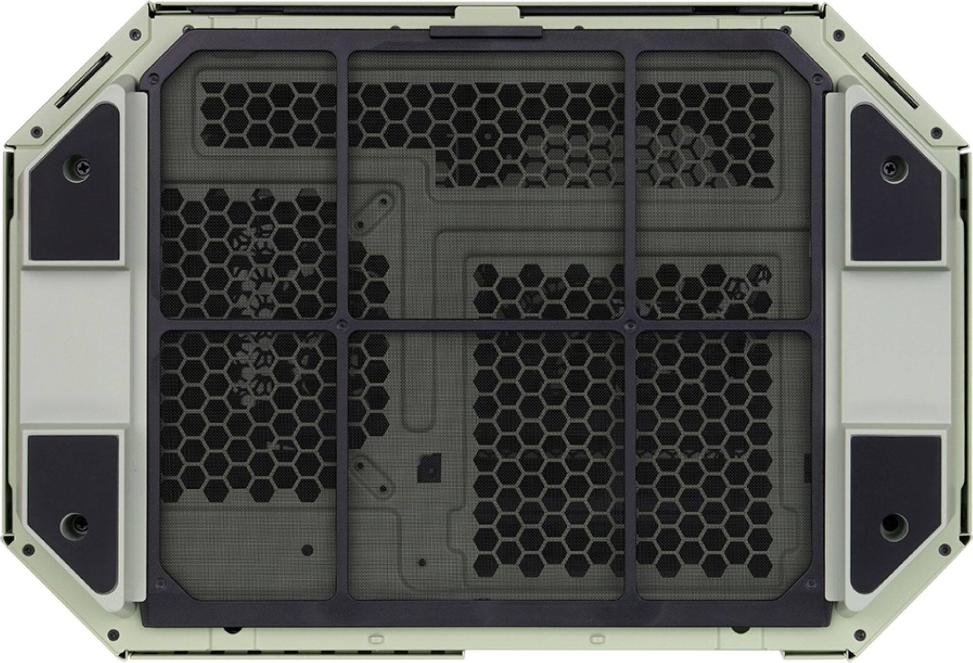 Alt View 22. Thermaltake - Tower 600 Mid Tower ATX PC Case - Matcha Green.