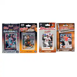 C&I Collectibles - Baltimore Orioles Trading Card Team Sets - Multicolor
