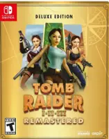 Tomb Raider I-III Remastered Starring Lara Croft Deluxe Edition - Nintendo Switch - Front_Zoom