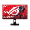 27" E REPUBLIC OF CAMERAK 0.3 ms 5K HDR DUAL MODE *min 5120 X 2880 5K 165Hz + QHD 330Hz NVIDIA G-SYNC FAST IPS DisplayHDR 600 ROG TYPE