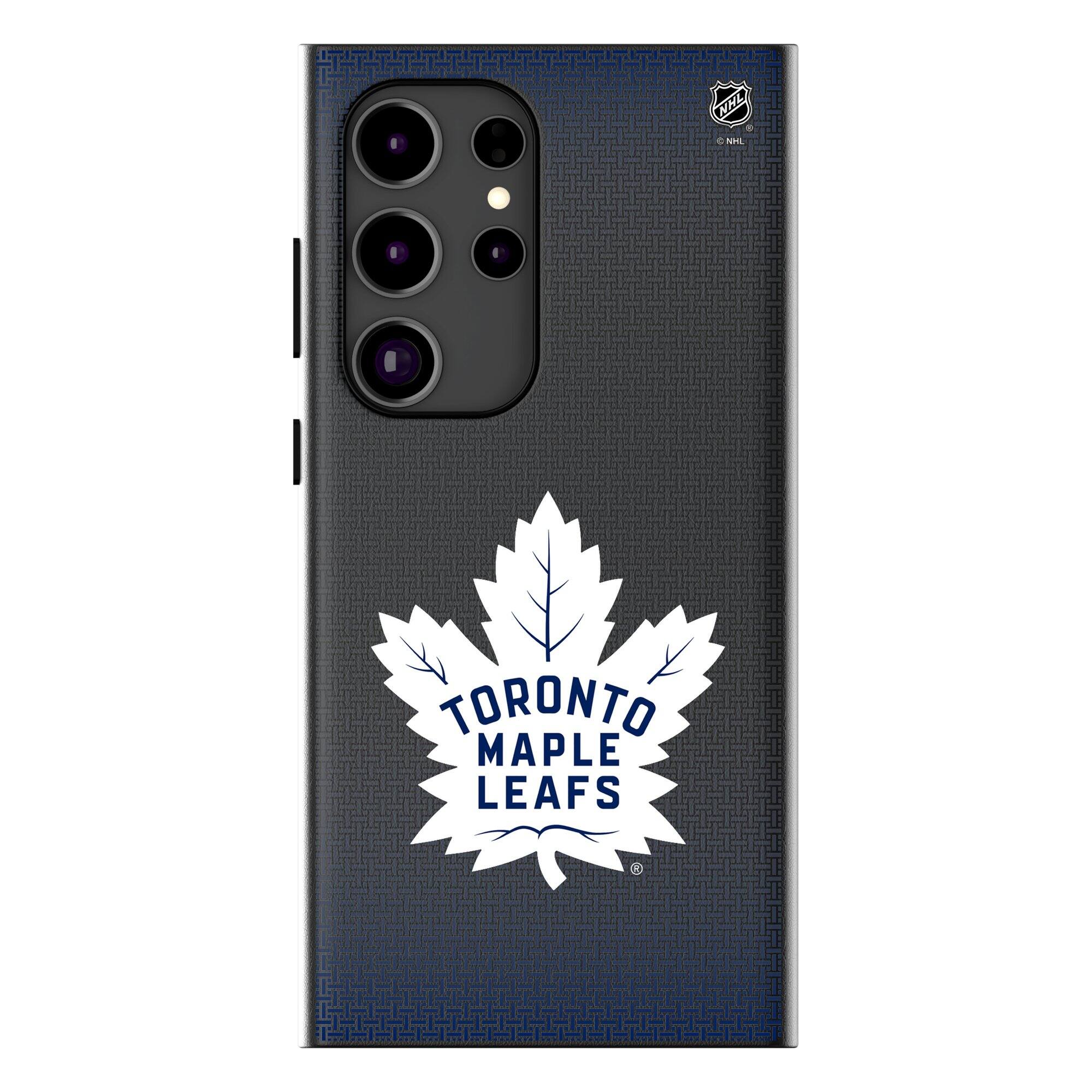 Keyscaper - NHL - Toronto Maple Leafs Linen Galaxy Magnetic Bump Case - S25 - Black price history on PriceWatchPro
