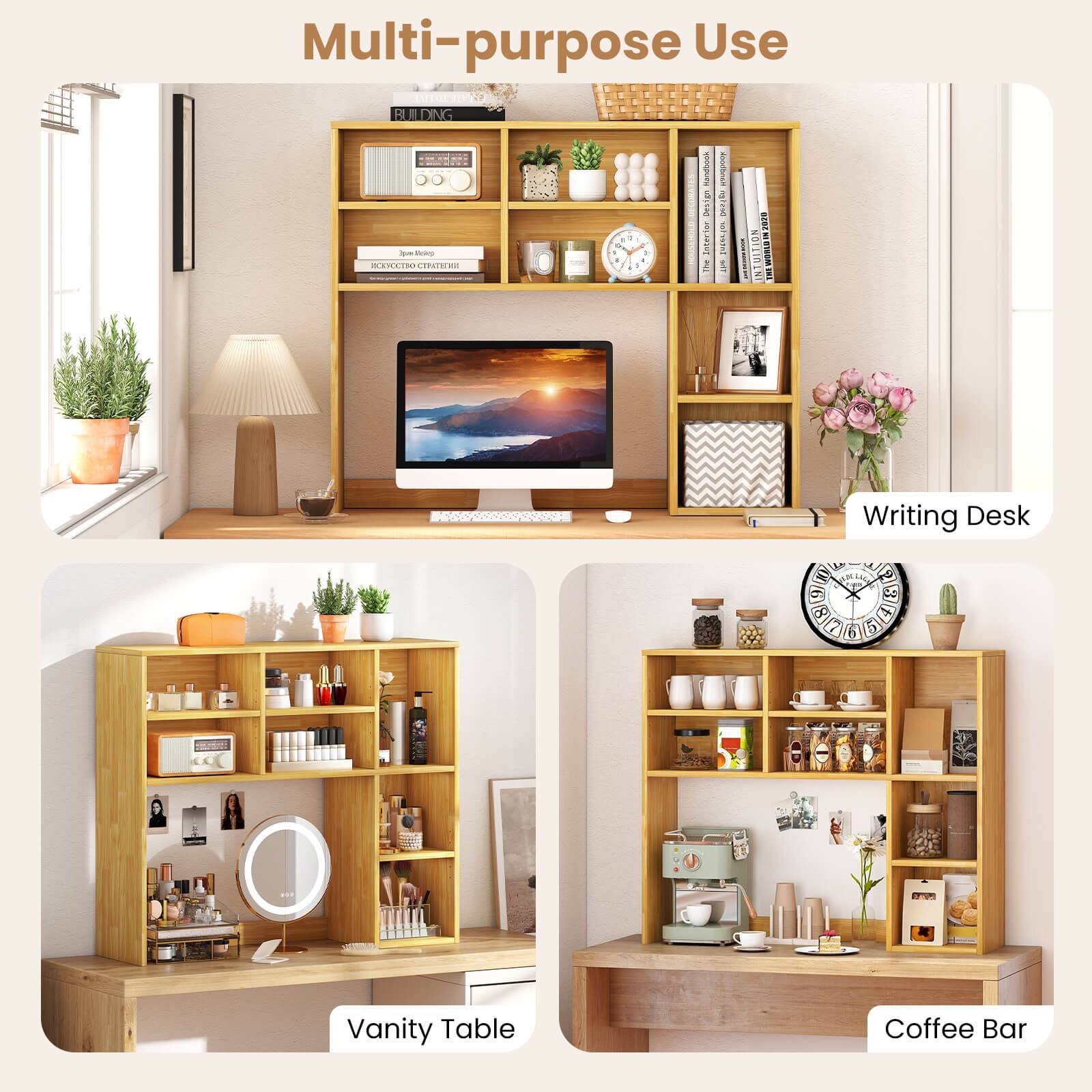 Multi-purpose Use

- Writing Desk
- Vanity Table
- Coffee Bar