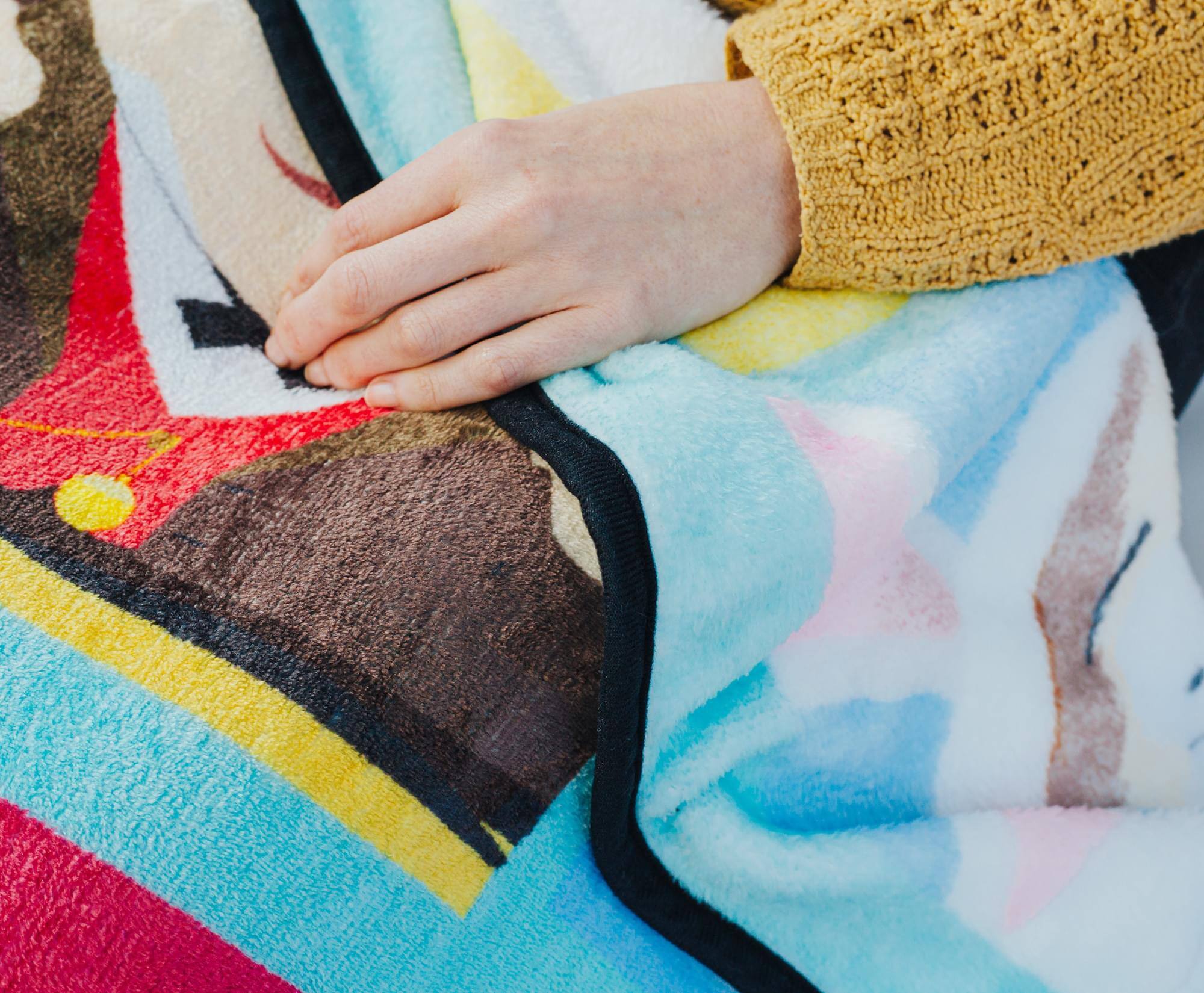 Alt View 4. Silver Buffalo - South Park Eric Cartman Raschel Throw Blanket | 45 x 60 Inches - Multicolored.