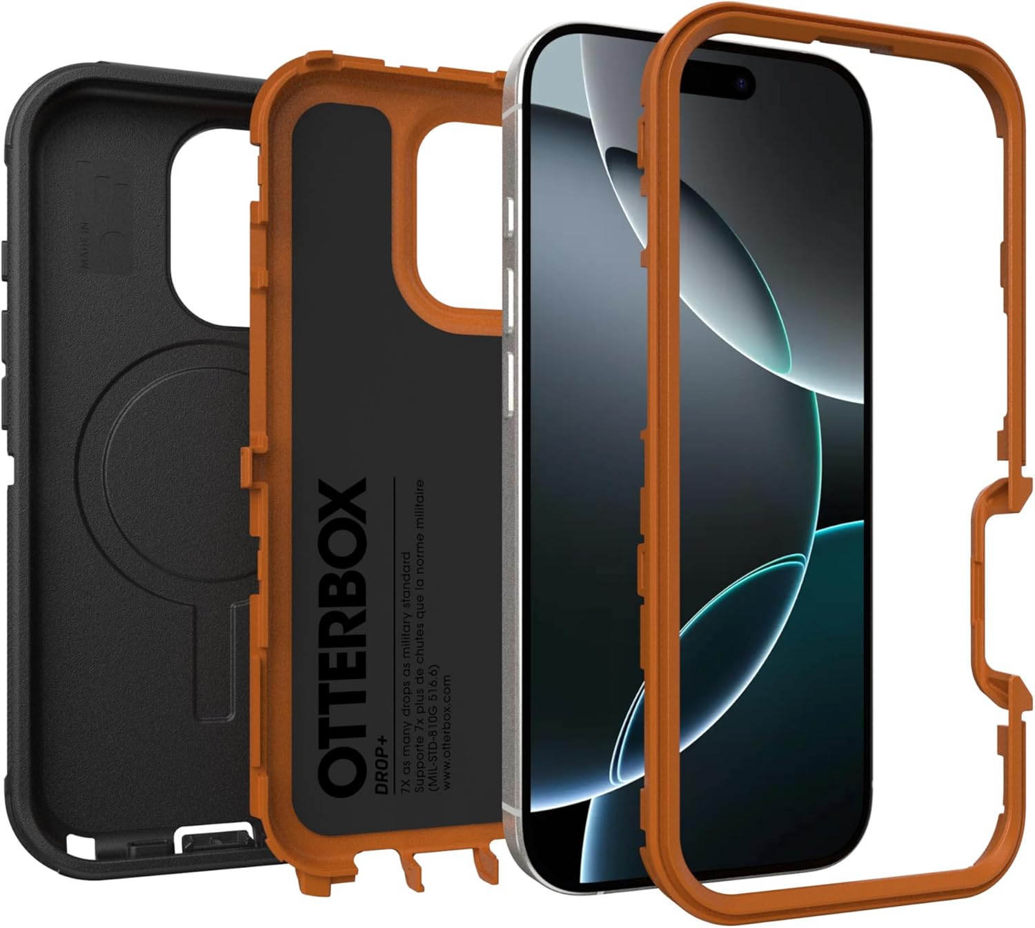 OTTERBOX DROP+  
militaire norme standard O enb military chutes as de drops 516.6) plus 7x 7X D many Sup Supporte (MIL-STD-810G  
www.offerbox.com