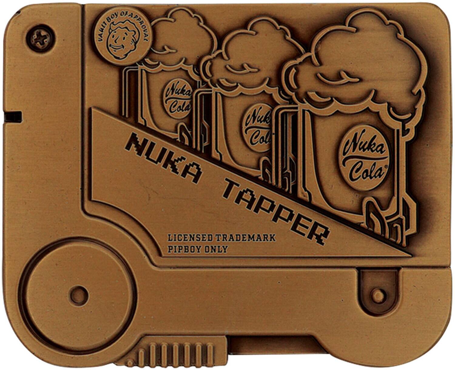 PopMarket - Fallout 76 - Limited Edition Replica - Nuka Tapper Holotape - COLLECTIBLES - Multicolor