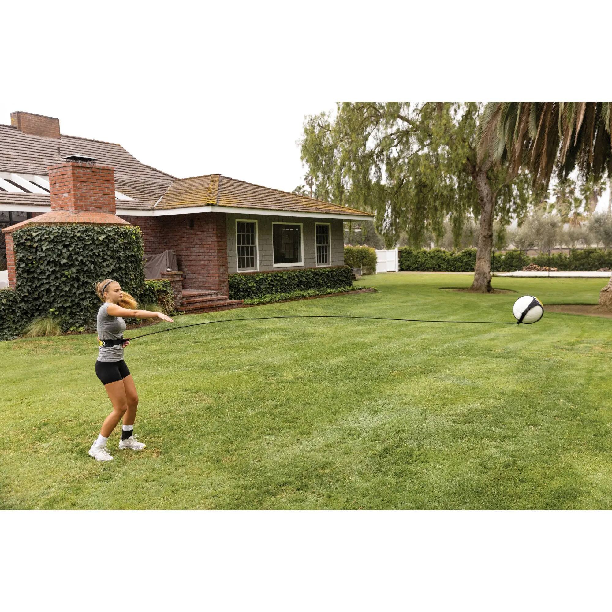 Alt View 2. SKLZ - SKLZ Hit-N-Serve Volleyball Trainer - Black/Yellow - Black/Yellow.
