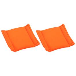 Unique Bargains - 2pcs Camera Bag Divider, 4.72x4.72x0.59in, Shockproof Padding Insert for Lens Case, Travel Photography - Orange
