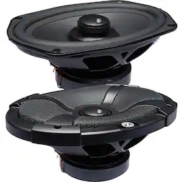 Powerbass - XL-692SS - 6x9" Coaxial Powersports/Marine Speakers - Pair - Black/Gray