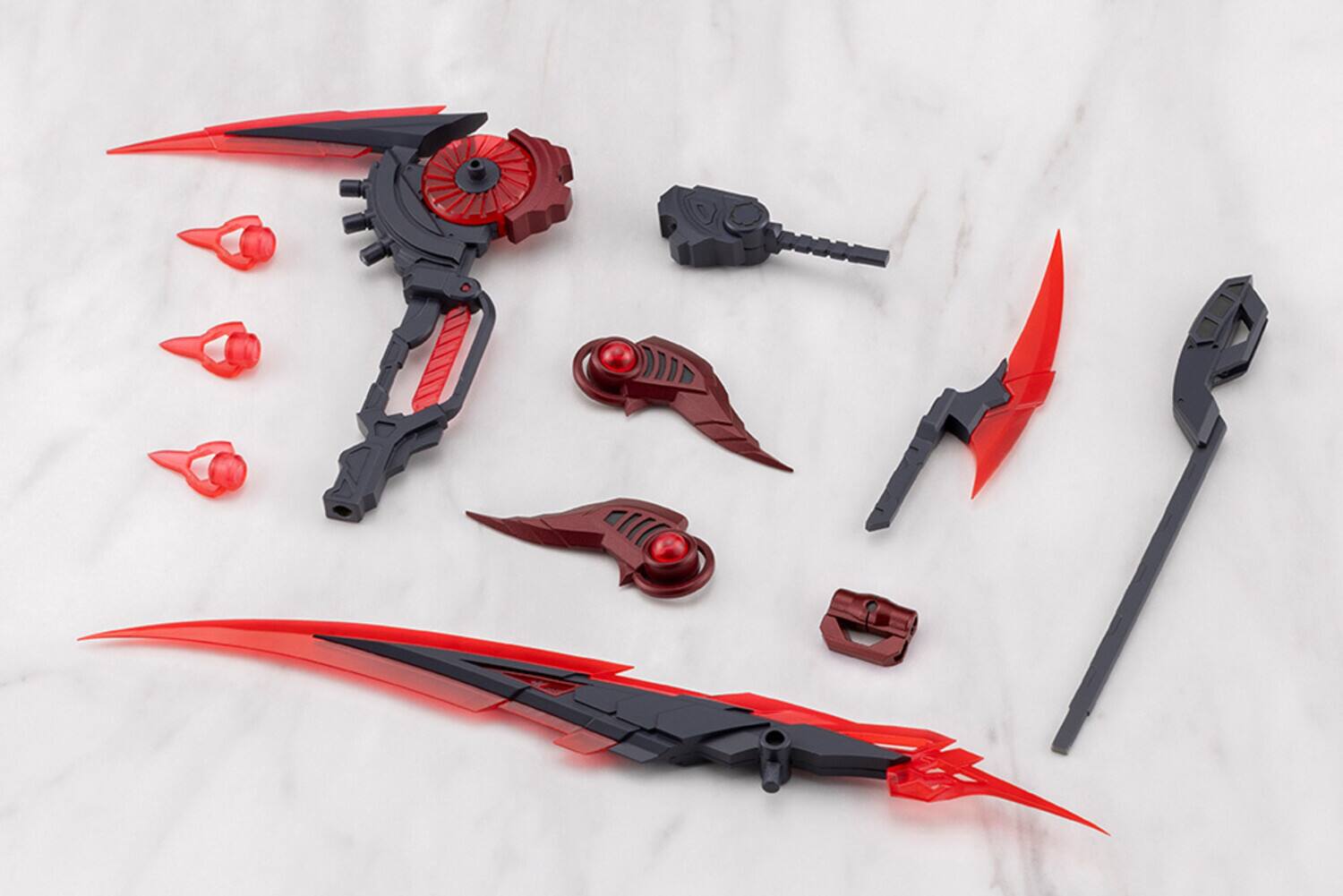 Alt View 1. PopMarket - Kotobukiya - MSG - Heavy Weapon Unit-70 Evil Scythe Black Ver Model Kit   - COLLECTIBLES - Multicolor.